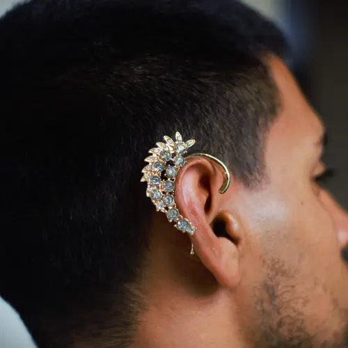 Arete Ala Brillante (sin perforación)