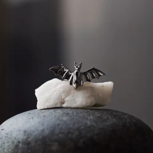 Anillo Murciélago Noir