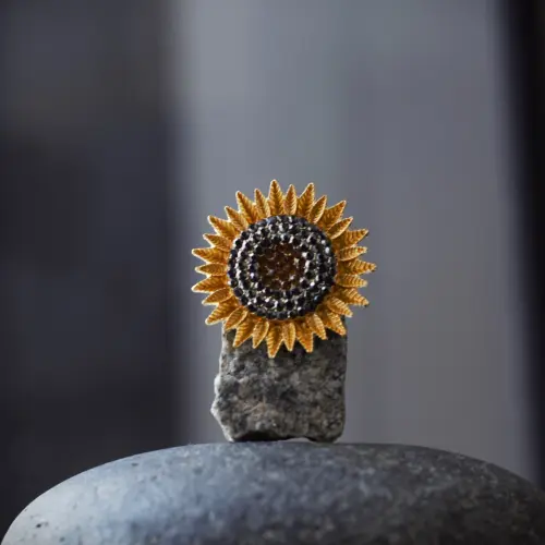 Broche Girasol